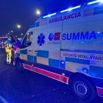 Heridos de gravedad un hombre y una mujer en la colisión de dos vehículos en la A-5, a la altura de Alcorcón
