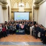  Fotografía corporativa de la presentación de la nueva identidad visual de Fundación Unicaja, celebrada en un acto en el Centro Cultural Fundación Unicaja de Málaga