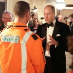 El Príncipe William en la Londom's Air Ambulance Charity