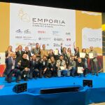 Imagen de la entrega del premio en Madrid a la exposición "El legado de las dinastías Qin y Han. China" del Marq de Alicante.