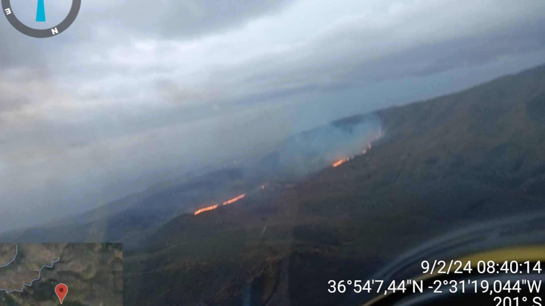 Los incendios se adelantan: segundo incendio forestal en 24 horas en Almería