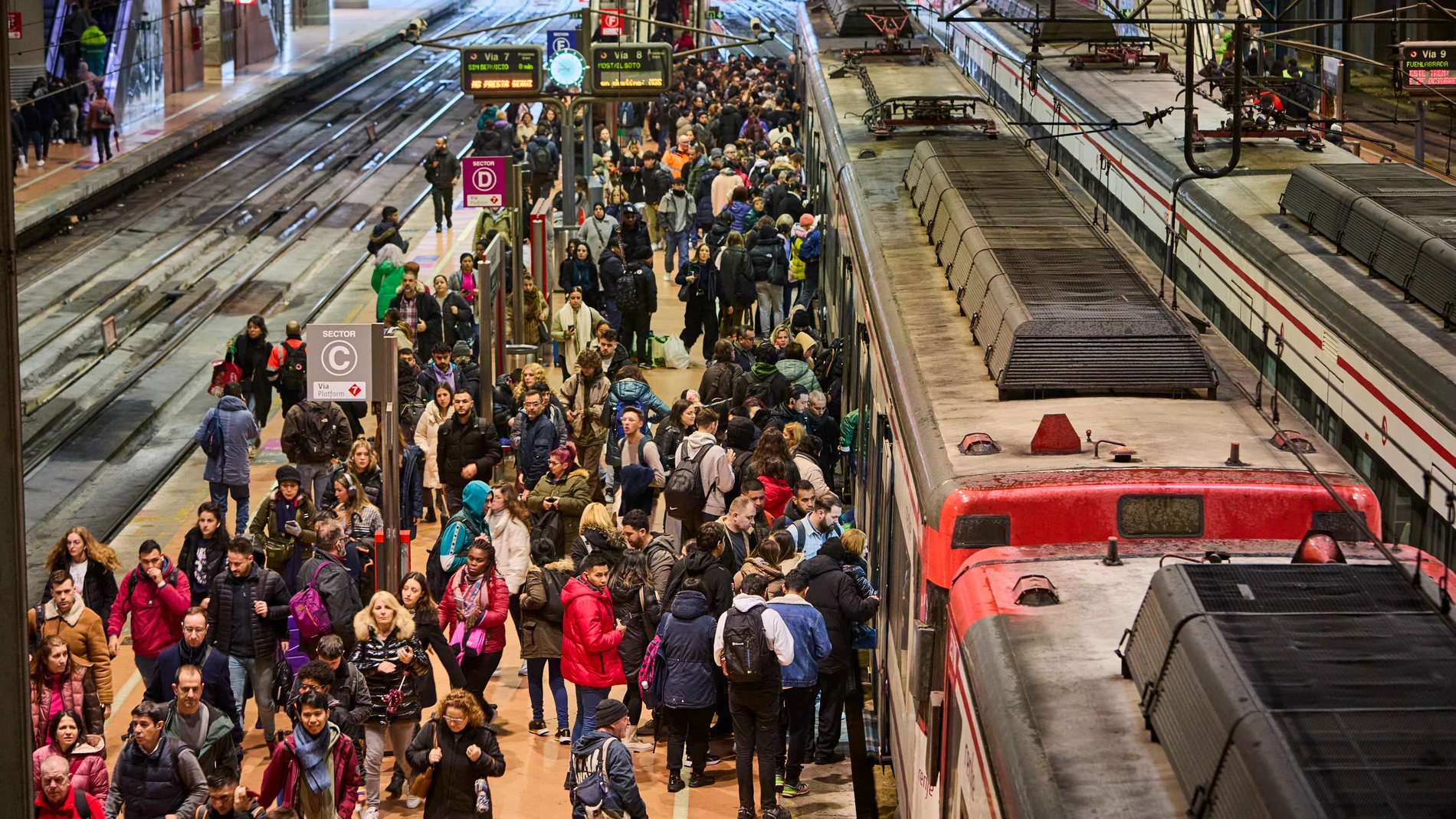 Retrasos en Cercanías en Atocha