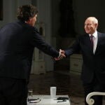 Russian President Putin interviewed by US journalist Carlson in Moscow