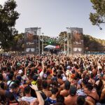 Uno de los escenarios del festival Dreambeach en la edición pasada 