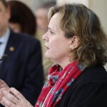 La vicesecretaria general de la organización agraria UPA, Montse Cortiñas.