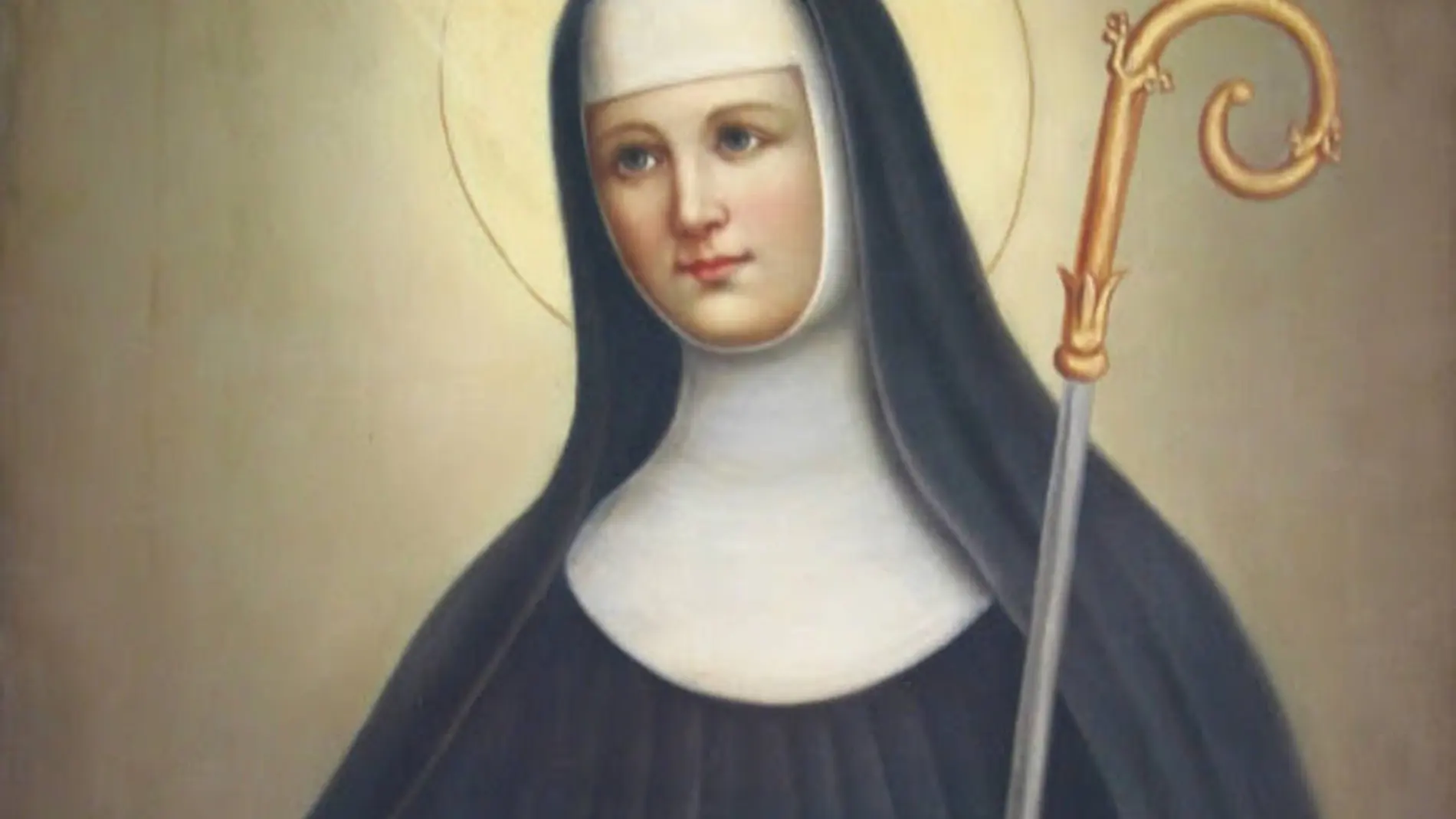 Retrato de Santa Escolástica de Nursia