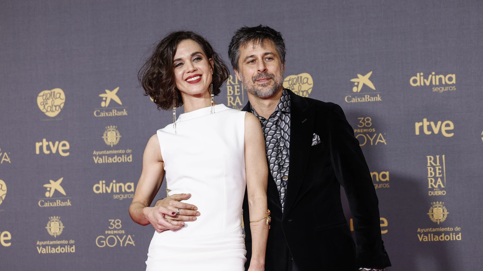Hugo Silva y Marta Guerras en los Premios Goya 2024