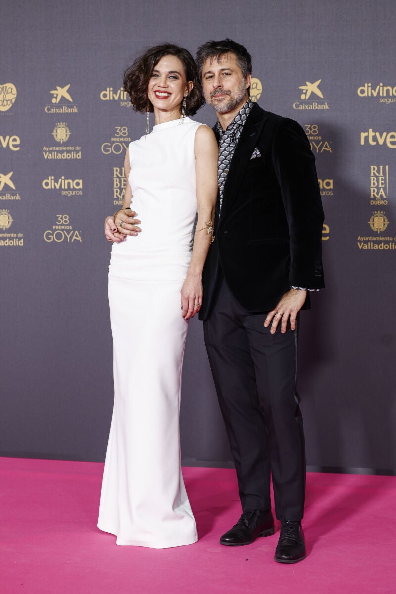 Marta Guerras y Hugo Silva en los Goya 2024