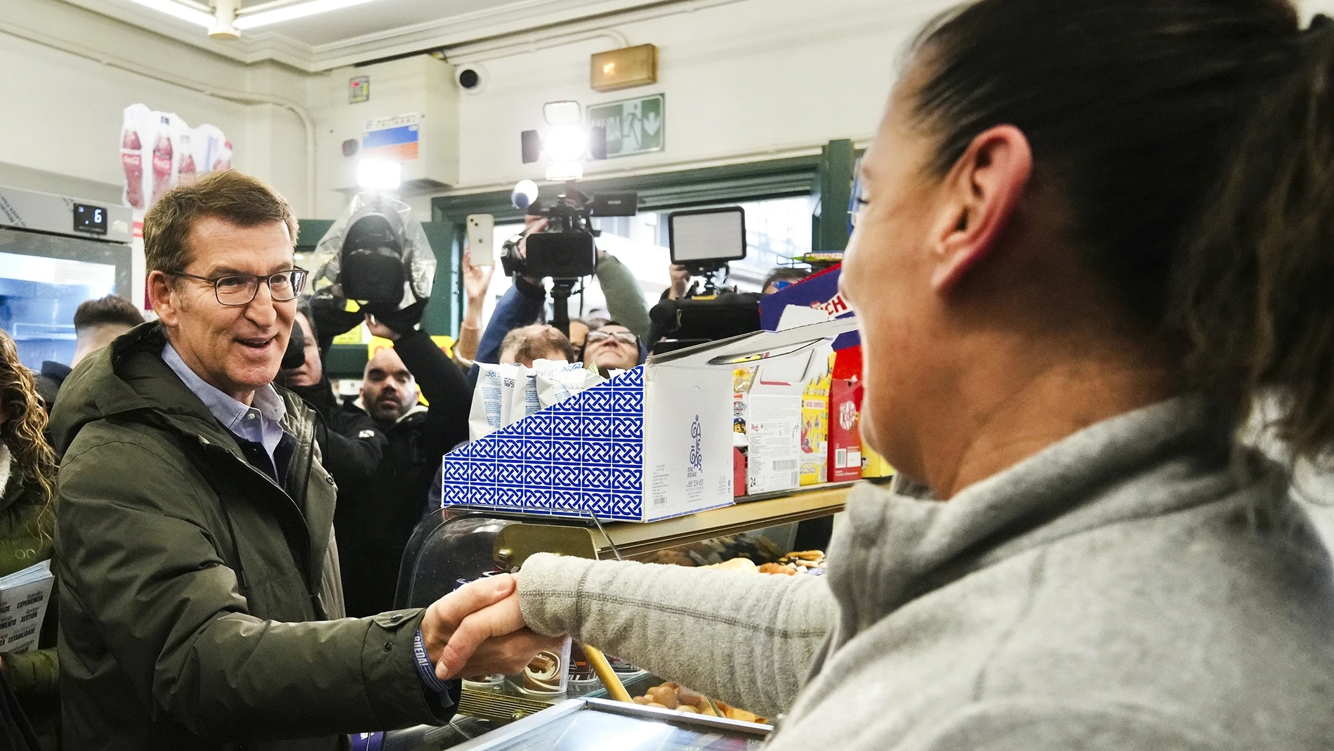 El presidente del Partido Popular, Alberto Núñez Feijóo visita este domingo Ferrol.
