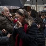 Una familiar del guardia civil fallecido en Barbate