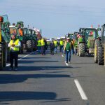Los cortes de carretera en Andalucía suman más de 1.300 agricultores identificados y 18 detenidos