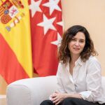 La presidenta de la Comunidad de Madrid, Isabel Díaz Ayuso