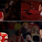 Taylor Swift y Travis Kelce en la Super Bowl 2024