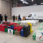 Droga incautada en el Puerto de Algeciras