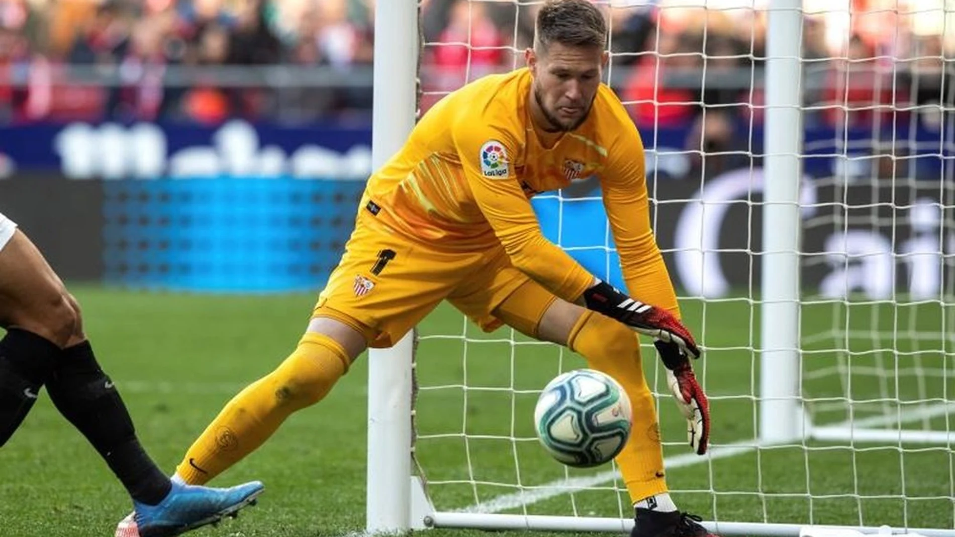 Tomás Vaclíck, con el Sevilla