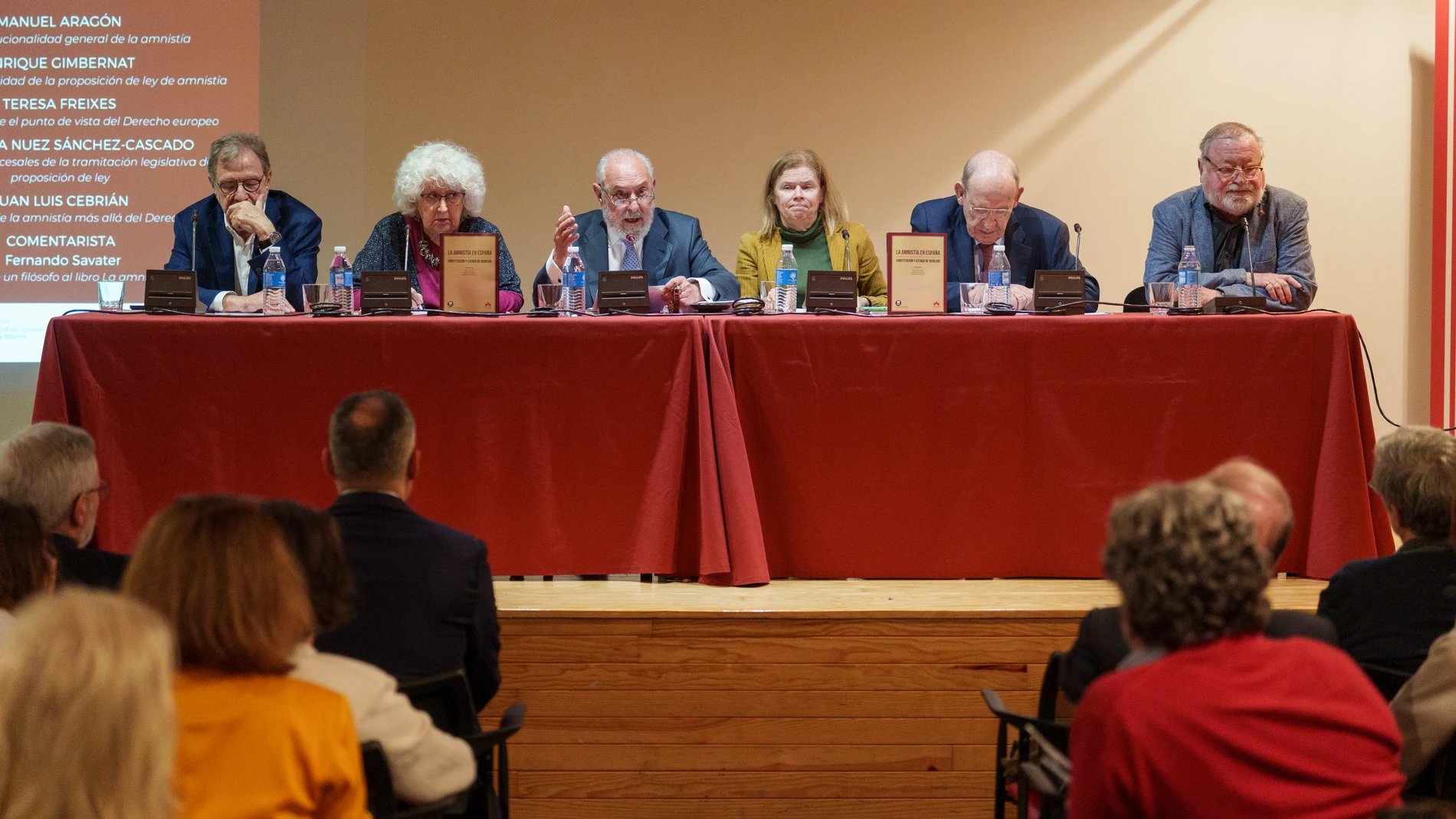 Presentacion del libro La Amnistia en España