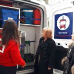 Entrega de los vehículos adaptados a la Cruz Roja de Zamora