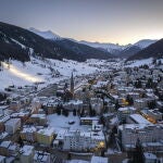 Snow in Davos, Switzerland