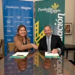 Fundación Magtel y Caja Rural del Sur colaborarán en el fomento de la formación y cualificación profesional en Andalucía