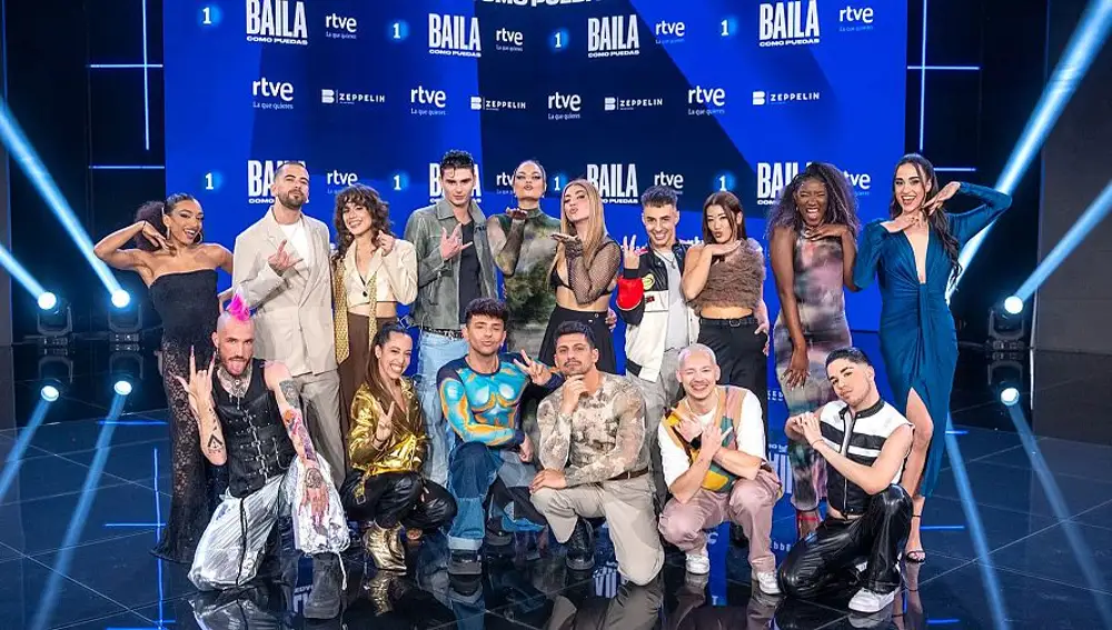 Cuerpo de baile del nuevo programa de RTVE