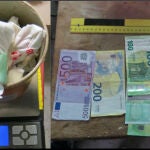 La Guardia Civil de Albacete detiene a una persona por un delito contra la salud pública e interviene 560 dosis de cocaína