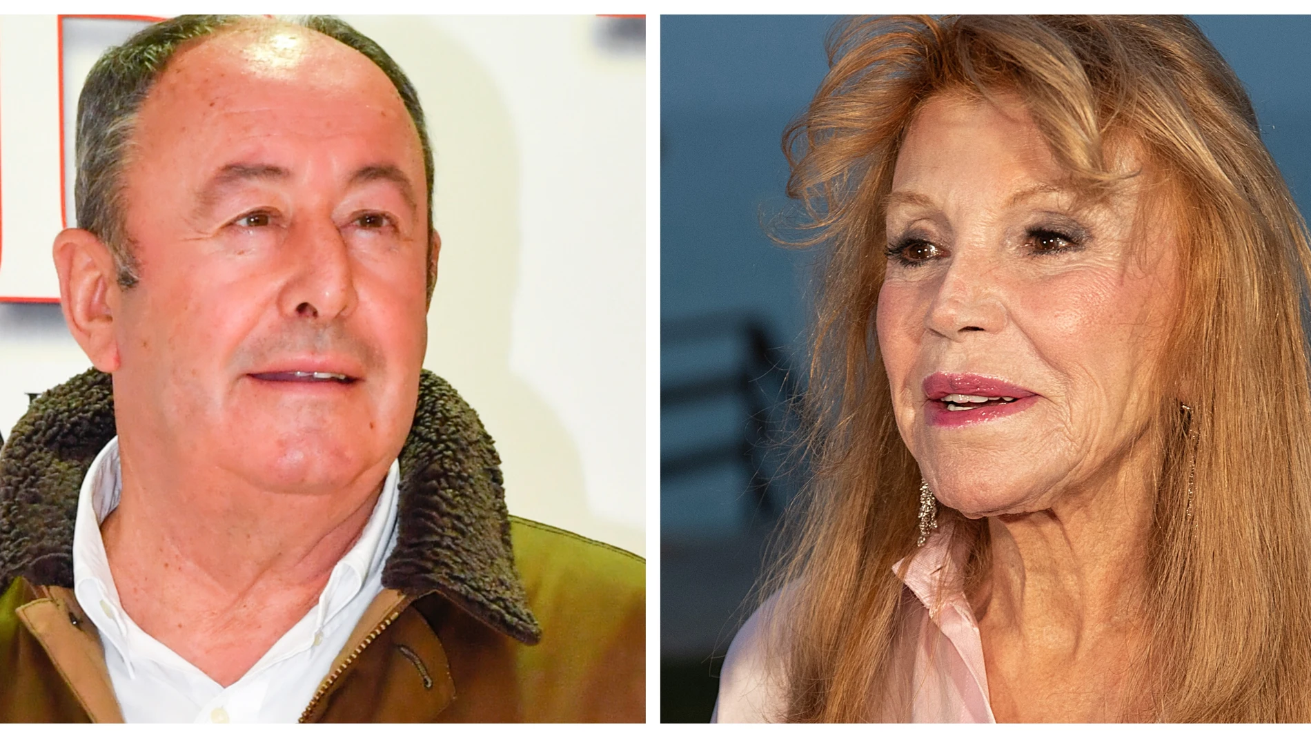 Luis Miguel Rodríguez y Carmen Cervera