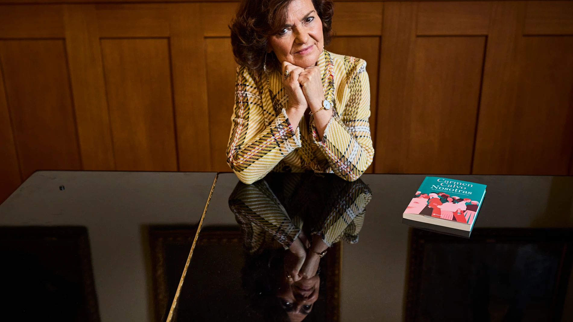 Carmen Calvo presenta su libro “Nosotras” en el Ateneo de Madrid. © Alberto R. Roldán / Diario La Razón. 14 02 2024