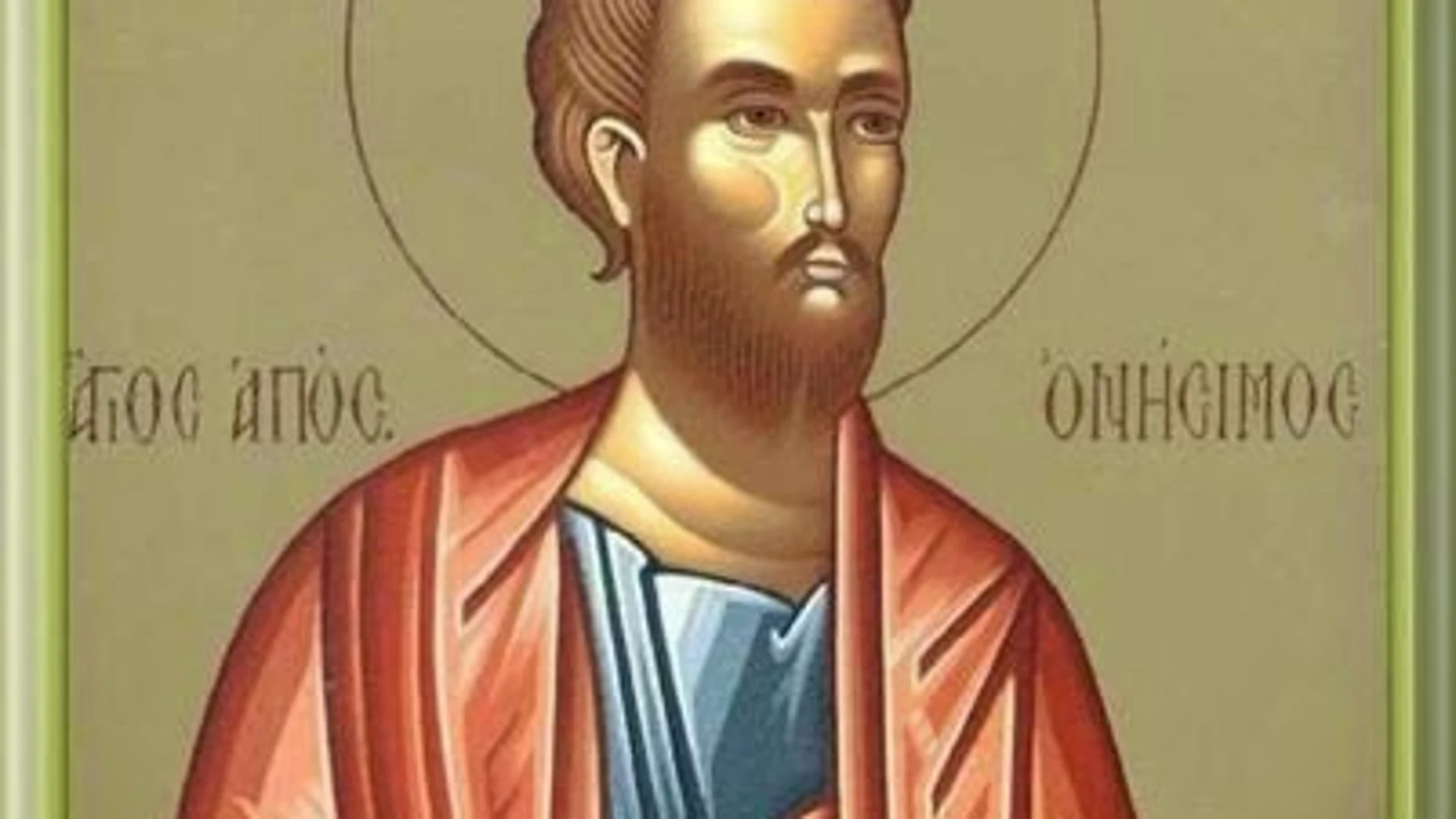 Retrato de San Onésimo