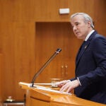El presidente del Gobierno de Aragón, Jorge Azcón.