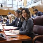 Pleno en la Asamblea de Madrid. Isabel Diaz Ayuso. © Jesús G. Feria.