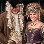 Eugenia Martínez de Irujo y Narcís Rebollo en el Carnaval en Venecia