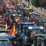 Tractorada convocada por organizaciones agrarias
