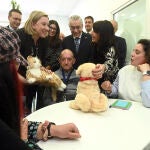 La consejera de Familia e Igualdad de Oportunidades, Isabel Blanco, visita el Espacio de Participación Comunitaria de la Fundación Intras