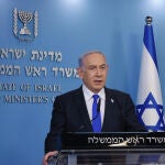 El "premier" israelí, Benjamin Netanyahu