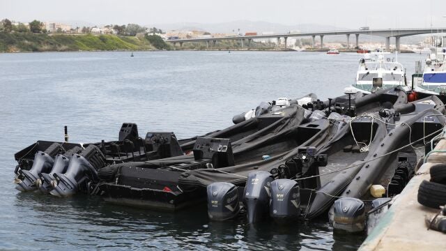 Narcolanchas incuatadas en el estrecho de Gibraltar