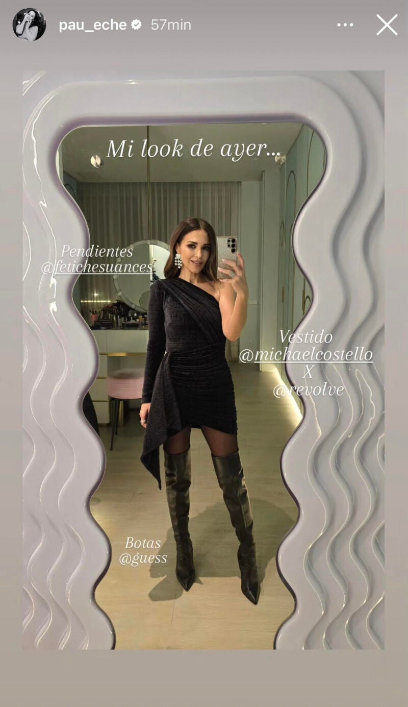 El look de Paula Echevarría.