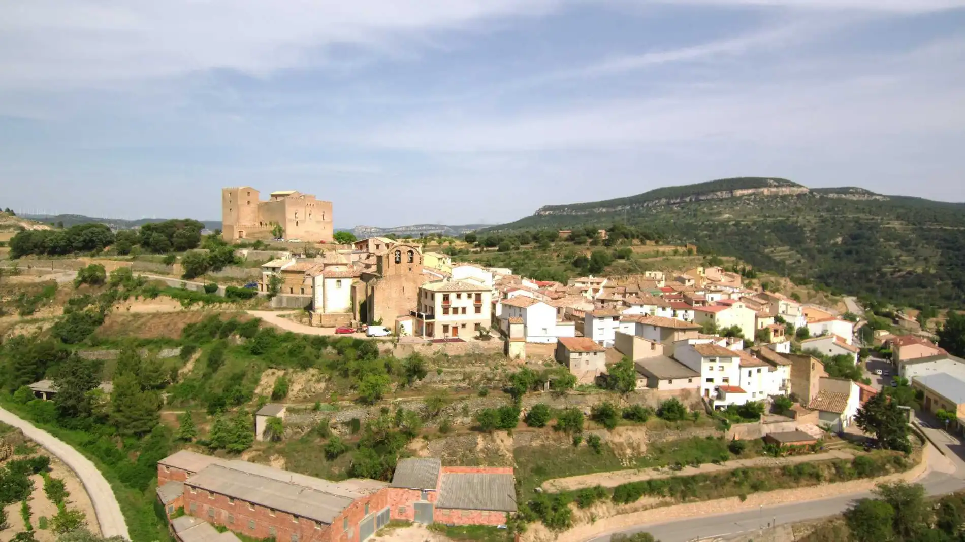 Imagen del castillo de Todolella (Castellón)