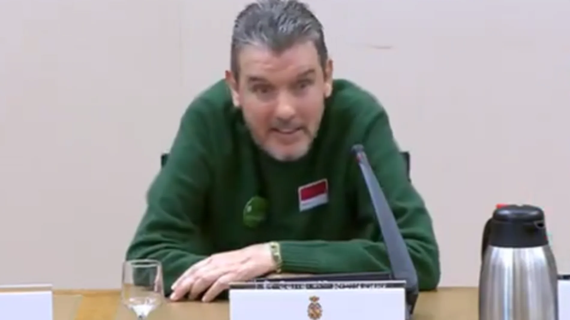 Juan Carlos Unzué en el Congreso