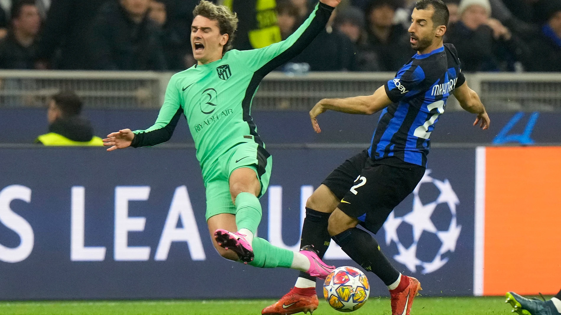 Griezmann, ante el Inter