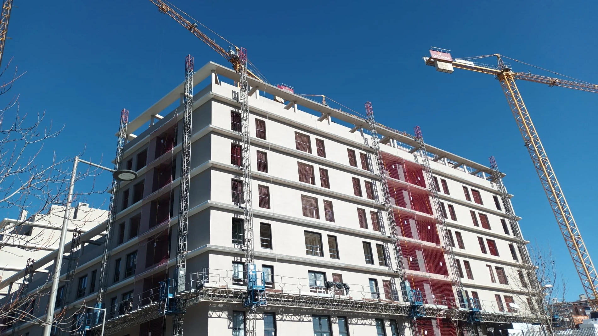 Viviendas en construcción