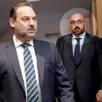 El diputado socialista José Luis Ábalos y su hombre de confianza en su época como ministro, Koldo García