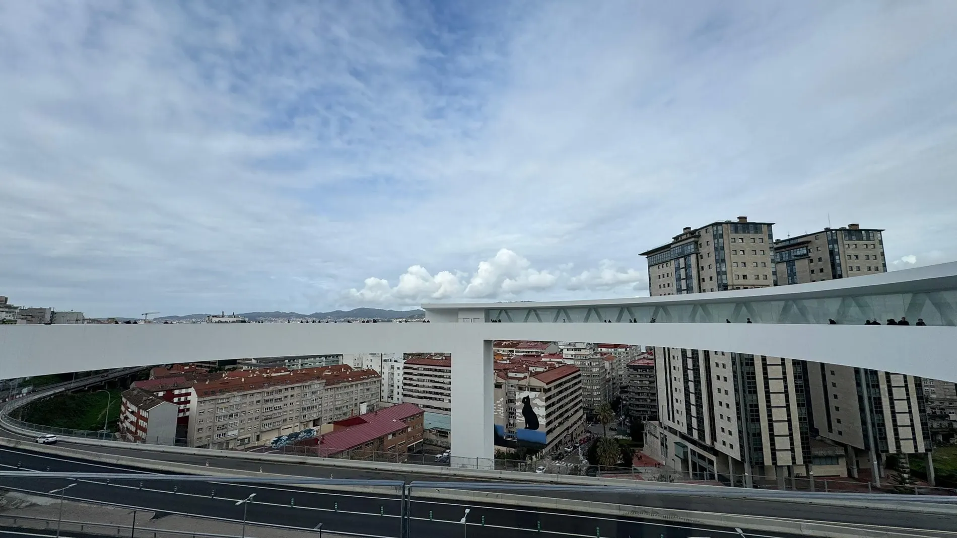 Vista de Vigo desde el Halo.