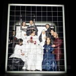 Recreación que se hace de "Las Meninas" en la obra