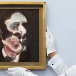 Imagen de "Study of George Dyer", 1970, de Francis Bacon