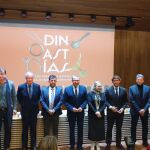 Acto de presentación hoy en el Museo Arqueológico Nacional, MAN, de la nueva exposición del Marq, "Dinastías. Los primeros reinos de la Europa prehistórica".