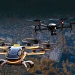Ilustración de portada : la era de los aerotaxis