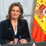 La vicepresidenta tercera y ministra para la Transición Ecológica y el Reto Demográfico, Teresa Ribera