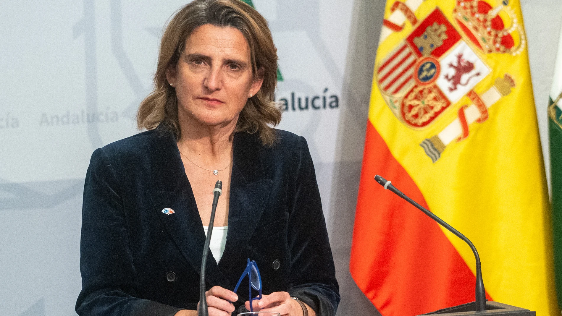 La vicepresidenta tercera y ministra para la Transición Ecológica y el Reto Demográfico, Teresa Ribera