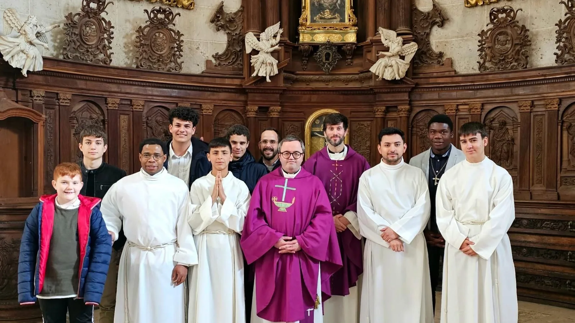 Seminaristas de la Diócesis de Osma-Soria que visitarán al Papa Francisco el próximo 27 de abriil