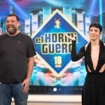Vicky Luengo y Hovik Keuchkerian, protagonistas de 'Reina Roja', estuvieron anoche en 'El Hormiguero'